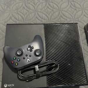 Xbox Console with Black Controller